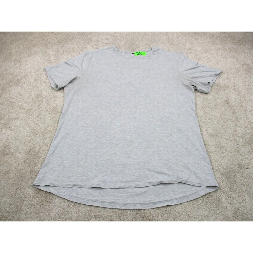 Lululemon Shirt Men Extra Large XL Gray Athletic Gym Workout Short Sleeve *